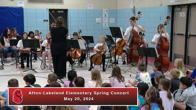Afton-Lakeland Elementary Band &amp; Orchestra Concert - May 20, 2024   (DVD/BR)