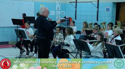 Afton-Lakeland Elementary Spring Band and Orchestra Concert May 7, 2026 (DVD/BR)
