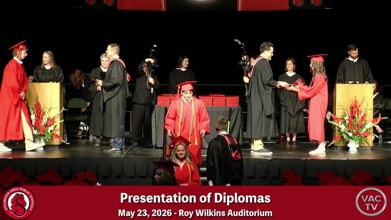 Stillwater Area High School Commencement May 23, 2026  (Digital Download)