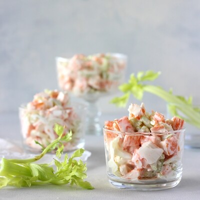 Imitation Crab Meat Salad