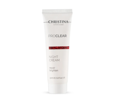 Christina PROCLEAR Night Cream Repair & Brighten - 50ml
