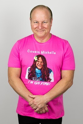 Cousin Michelle - Men's Shirt - Pink