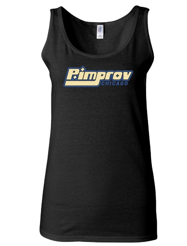 Pimprov Women’s Tank. Black