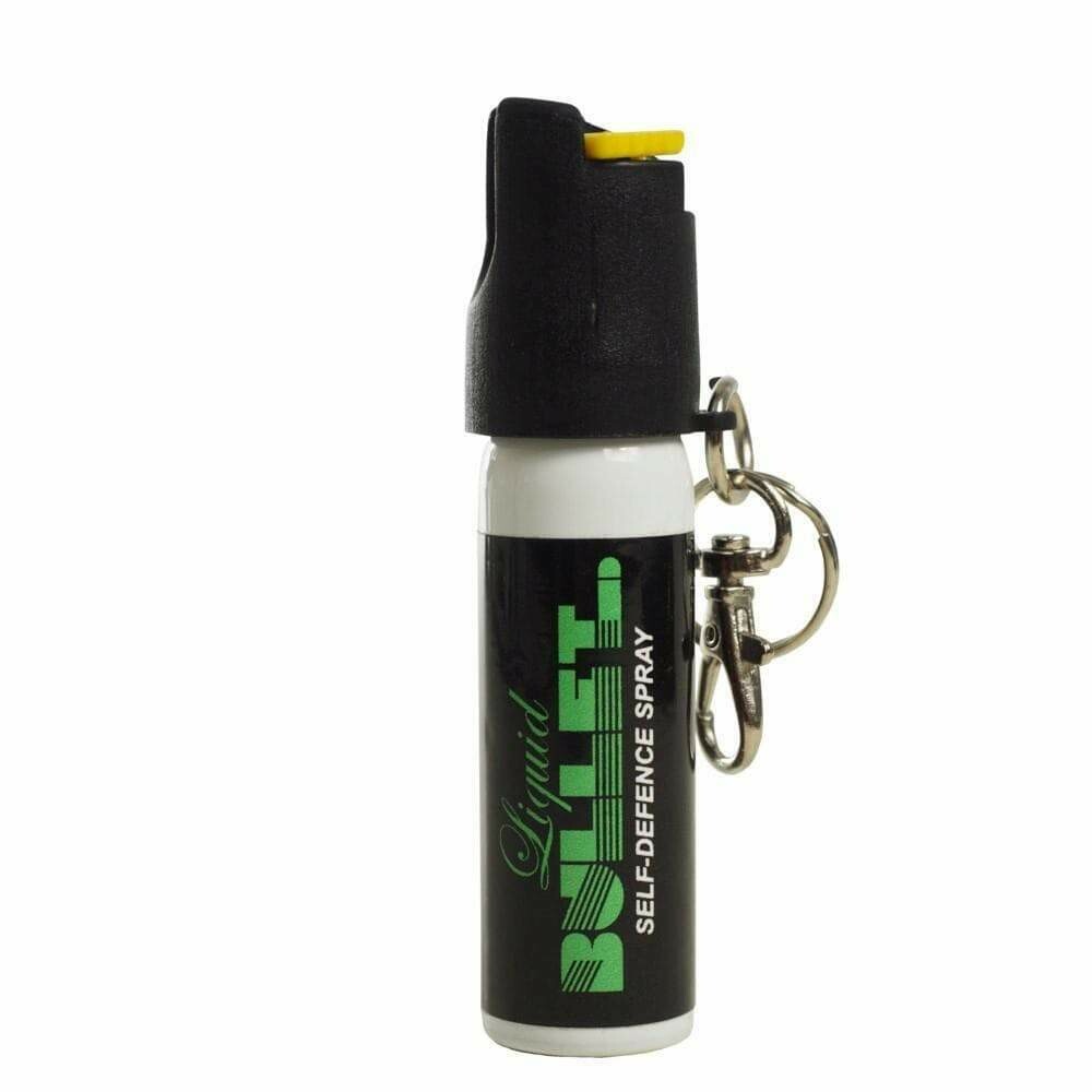 Liquid Bullet Pepper Spray Keychain & jogger strap 20ml