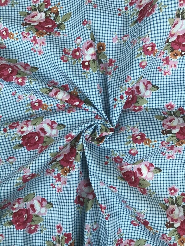 Gingham Rose