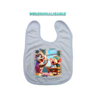 Bavoir Personnalisable "Beurk !" – Un Repas Plein de Sourires et de Tendresse ! ?
