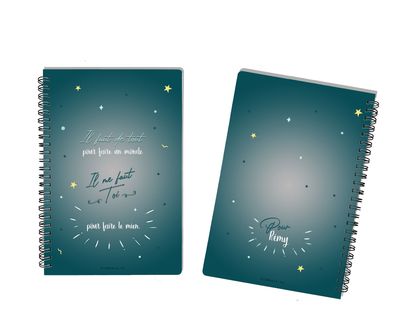 Cahier Personnalisable « Il faut de tout pour faire un monde. Il me faut toi pour faire le mien. » ❤️ - L’expression de l’Amour et de l’Intimité ?