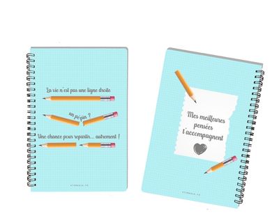 Cahier Inspirant « La Vie n'est pas une Ligne Droite » ✨ – Transformez les Obstacles en Opportunités ! ?