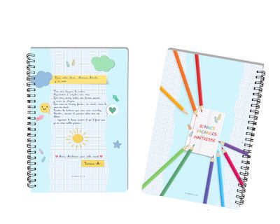 Cahier Personnalisé "Merci pour cette Année Scolaire" ? - Un Cadeau Unique pour Remercier Votre Enseignant(e) ?‍?