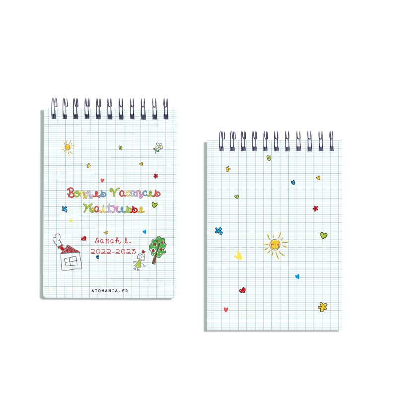Carnet à Spirale Atomania - Le Cadeau Idéal pour Remercier l'Enseignant !