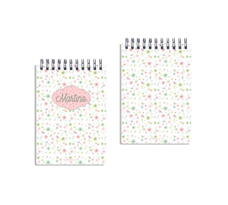 Carnet à Spirale Atomania Fantaisie - Élégance et Personnalisation au Quotidien
