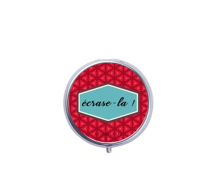 Cendrier de Poche Atomania : "Écrase-là !" – L’accessoire chic et écolo !