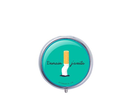 ? Cendrier de Poche "Demain j’arrête !" – Un Geste Éco-responsable avec Style