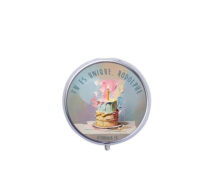 Cendrier de poche "Atomania" – Un cadeau unique pour les fumeurs ??