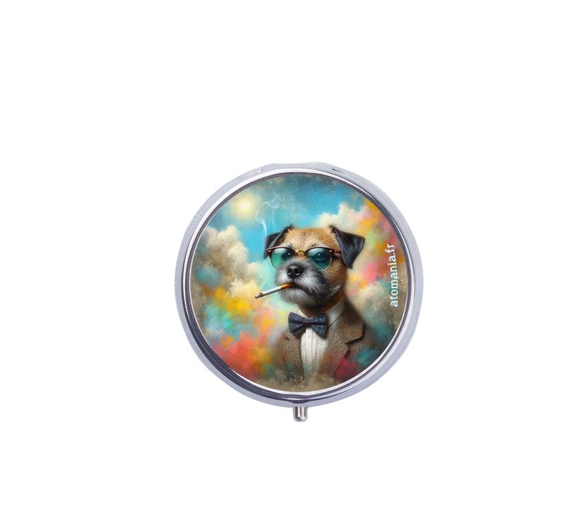 Cendrier de Poche « Le Chien qui Fume » – L'Accessoire Drôle et Pratique pour Fumeurs ??