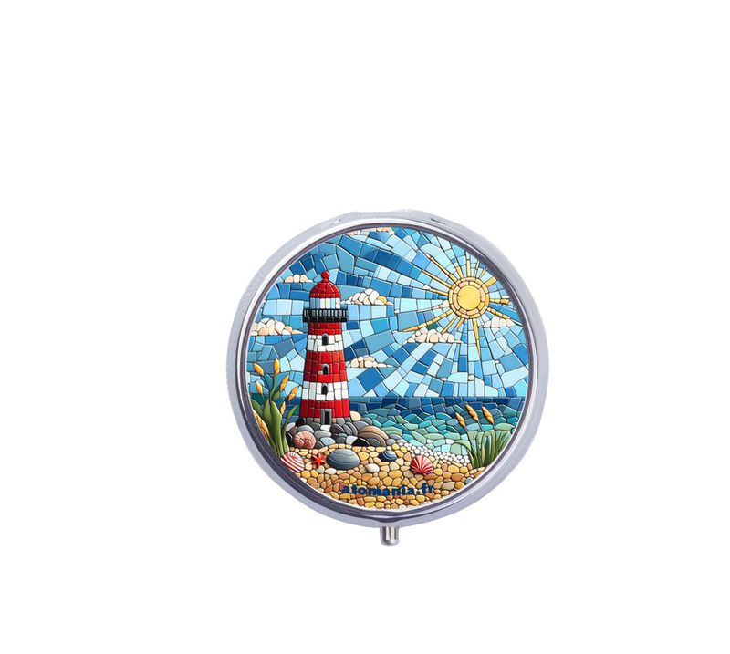 ? Cendrier de Poche "Mosaïque" – Un Souffle d’Évasion au Creux de Votre Main !