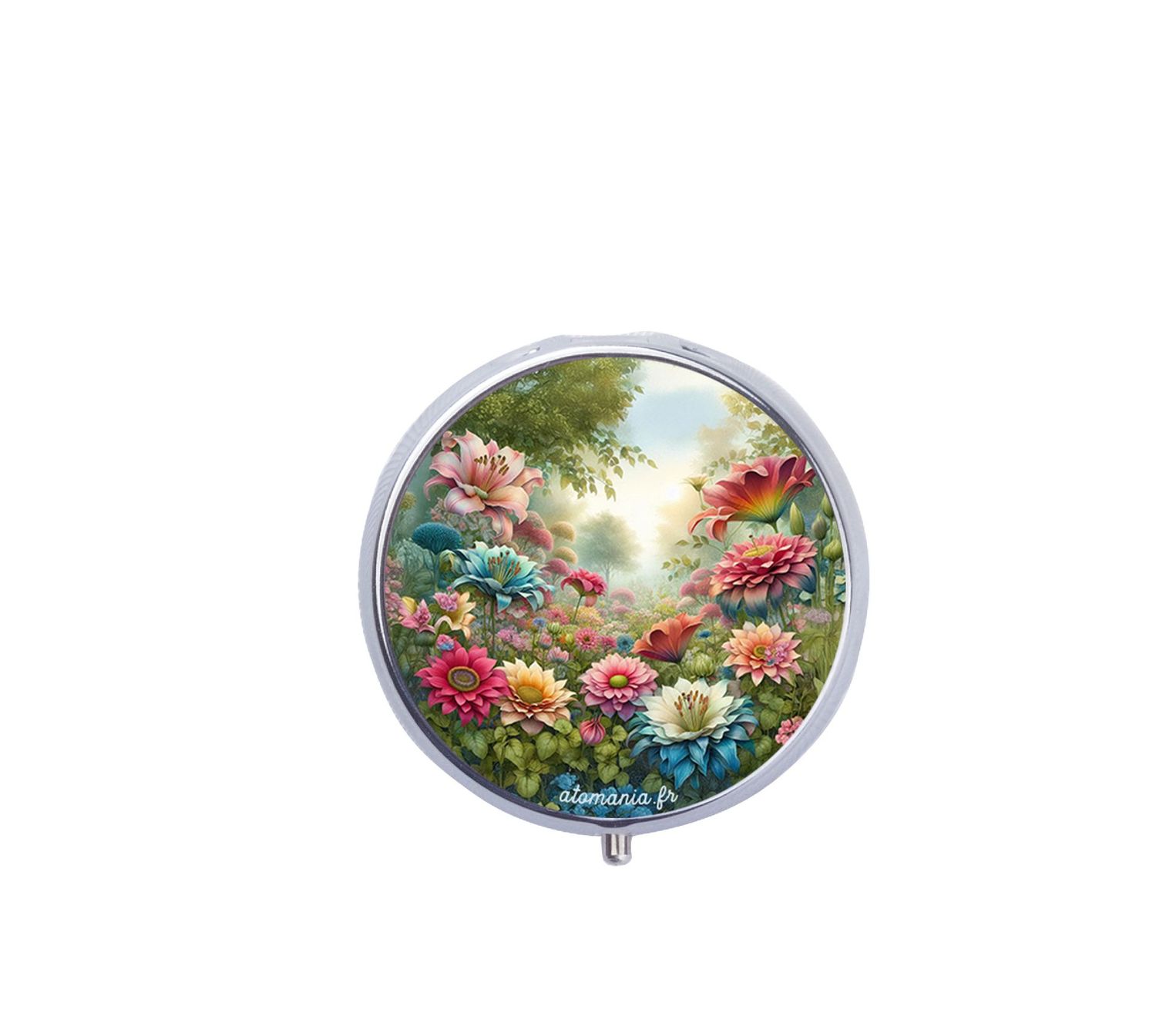 ? Cendrier de Poche "Au Jardin" – Élégance et Nature en Un Seul Accessoire