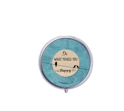 ✨ Cendrier de Poche "Do What Makes You Happy!" – Élégance et Poésie au Quotidien