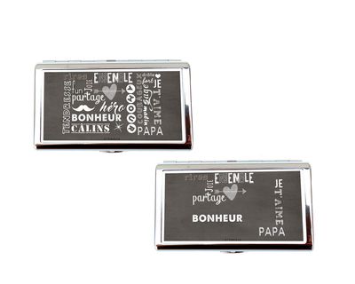 Étui à Cigarettes "Je t’aime Papa" - Atomania