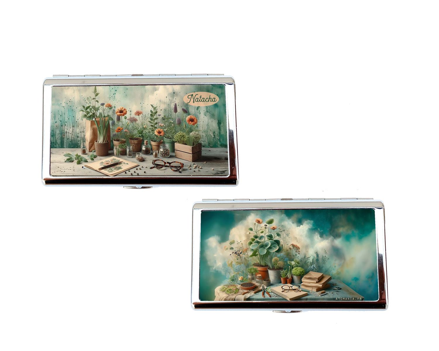 ? Etui à Cigarettes "Jardiner" – Atomania | Un Voyage Poétique au Cœur de la Nature ?