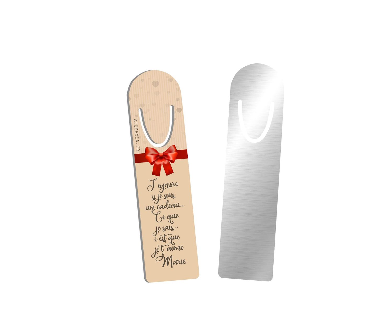 Marque-page Personnalisable et Humoristique - Le Cadeau Parfait pour les Amoureux de la Lecture ??