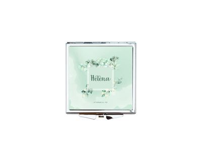 Miroir de Sac Personnalisable Feuillage – ATOMANIA ?✨
