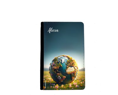 🌍 Étui de Passeport Personnalisable "World" par Atomania ✈️