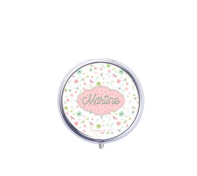 Pilulier Rond "Fantaisie" – Élégance et Praticité au Quotidien ?✨