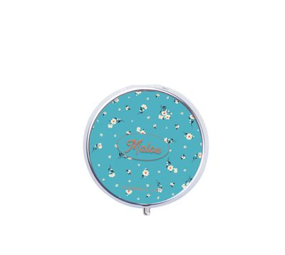 Pilulier Rond Bleu – Personnalisation Prénom & Fabrication Française ??