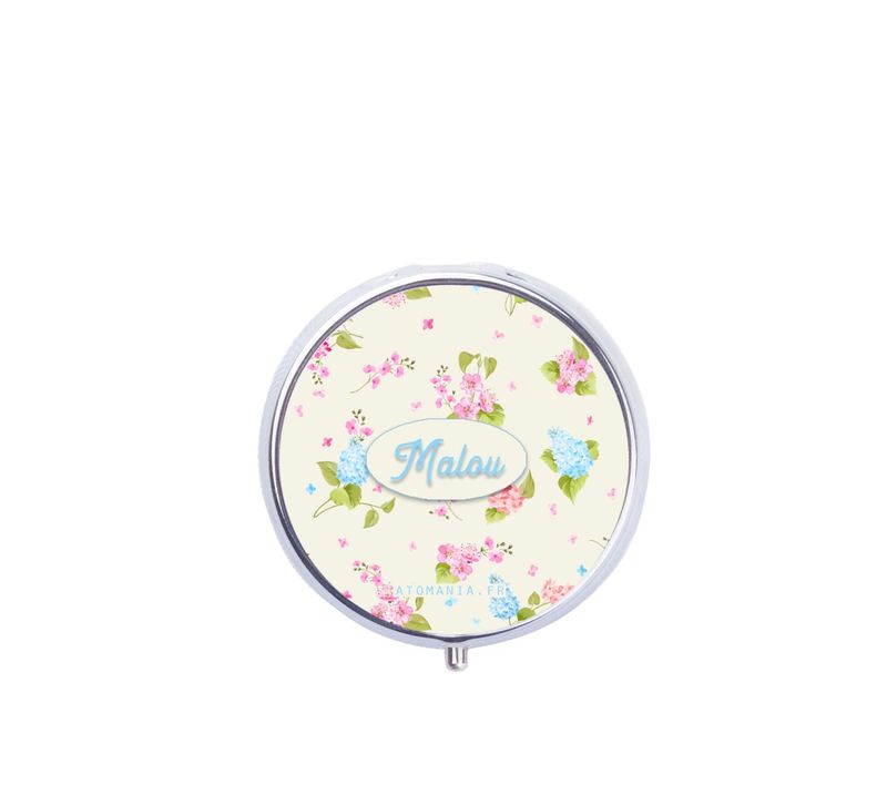 Pilulier Rond Pastel – Élégance & Praticité, Fabrication Française ??
