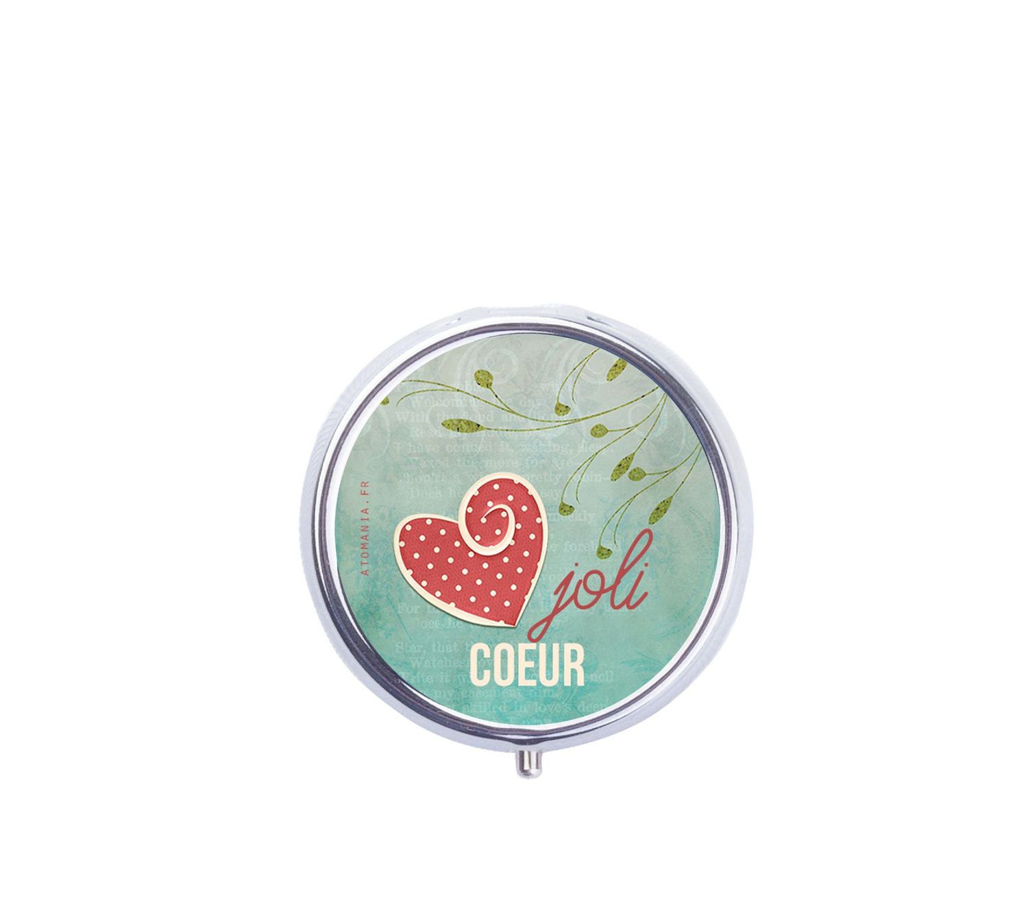 Pilulier "Joli Cœur" – Un cadeau élégant et pratique, plein d'affection !