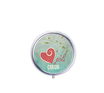 Pilulier "Joli Cœur" – Un cadeau élégant et pratique, plein d'affection !