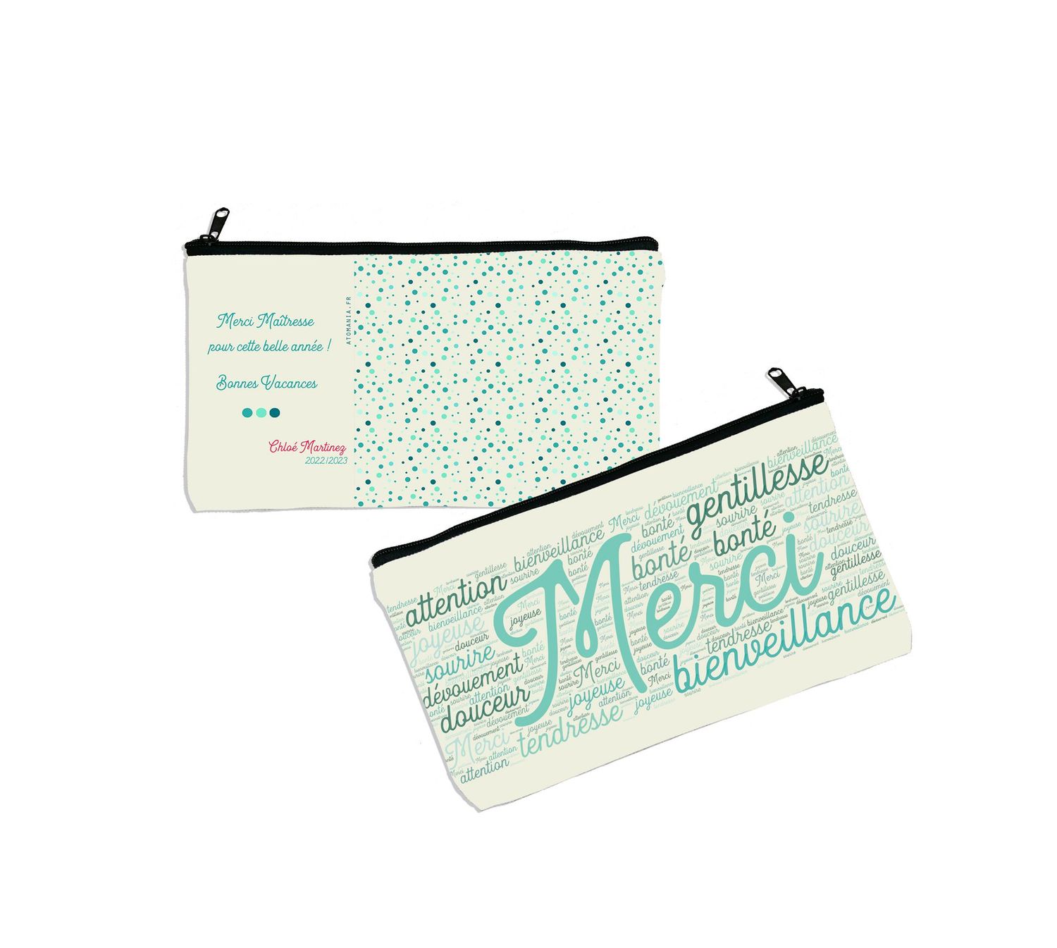 Trousse Personnalisable « Prénom & Nom » – Le Cadeau Unique pour Remercier les Enseignants ?✨
