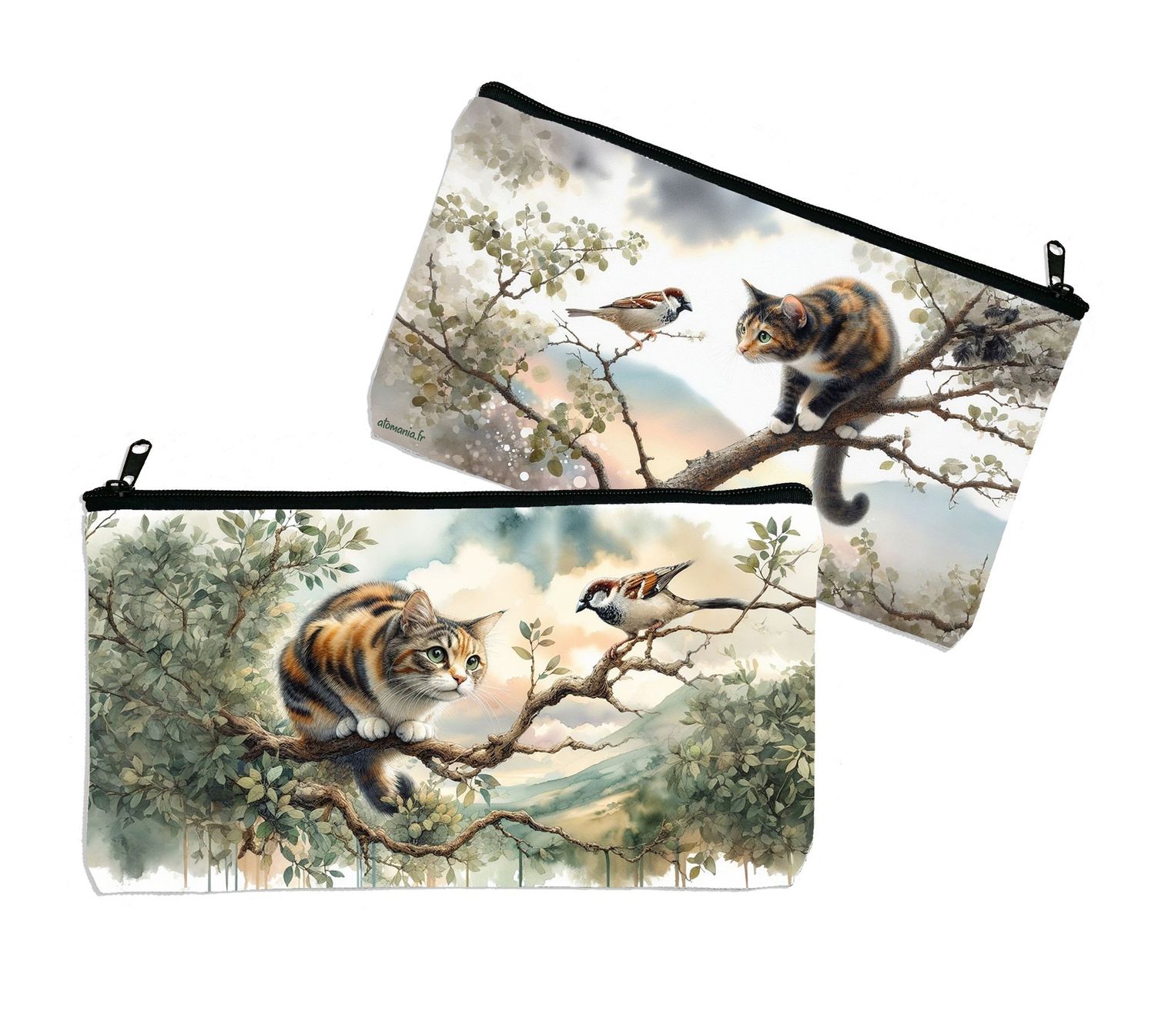 Trousse Personnalisée Le Chat Calico – Pour les Amoureux des Chats ??