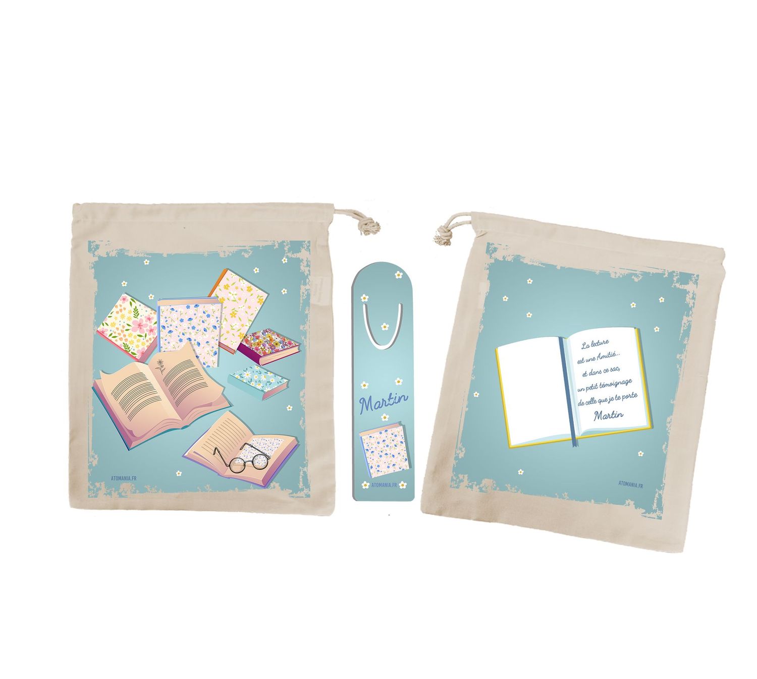 Sac à Livre Personnalisé pour Ami(e) Lecteur(rice) ? – Un Cadeau Unique qui Célèbre l’Amitié ?