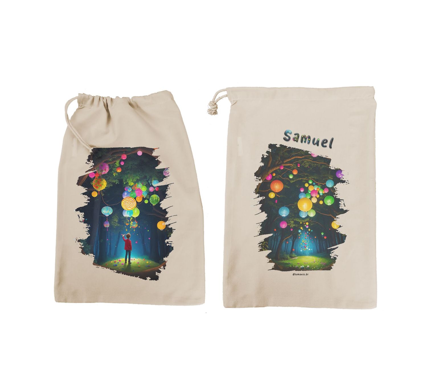 Sac À Vrac Personnalisé Atomania – Grand Format, Toile Robuste & Fermeture Pratique ?✨