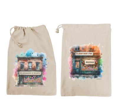 Sac personnalisable Atomania « La Main dans l'Sac » ?? – Design Poétique & Toile Robuste pour Enfants ?✨