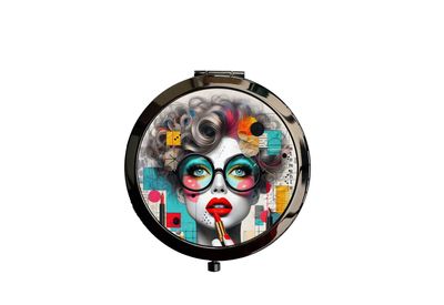 ? Miroir de Poche Pop – Éclat & Praticité à emporter partout ! ?
