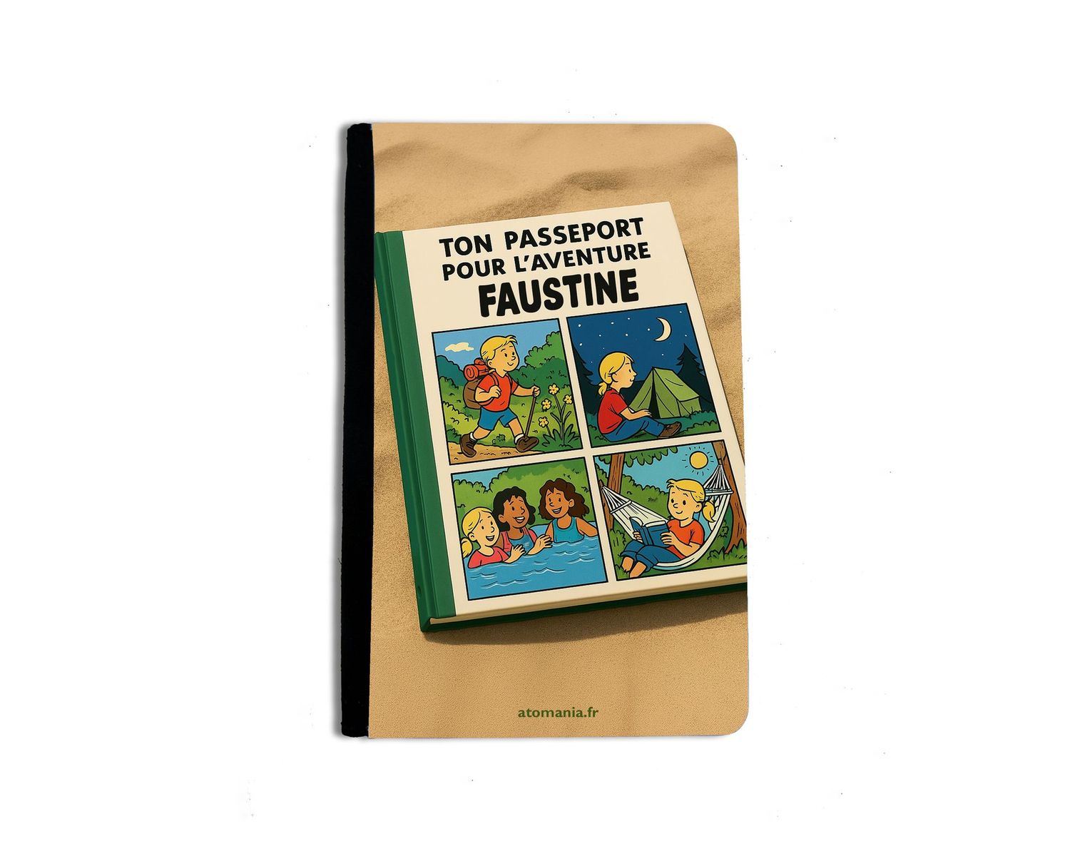 ? Étui de Passeport Personnalisable "Ton Passeport pour l’Aventure !" ?
