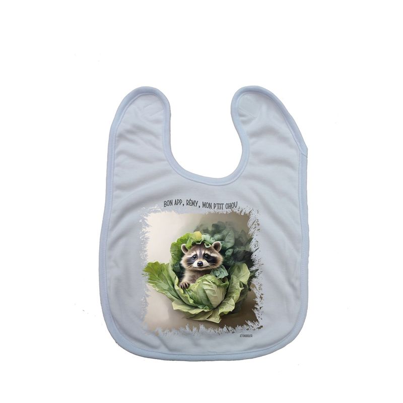 Bavoir Personnalisable "Mon p’tit chou" – L'Adorable Complice des Repas ! ?