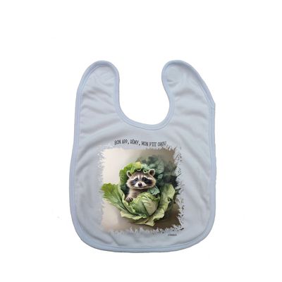 Bavoir Personnalisable "Mon p’tit chou" – L'Adorable Complice des Repas ! ?