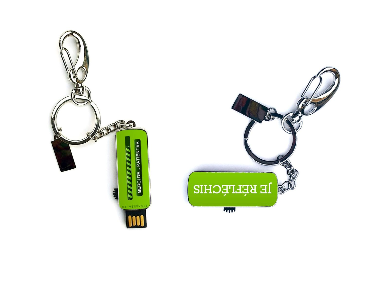 ? Clé USB Humoristique – « Je réfléchis… Merci de patienter ! » ?