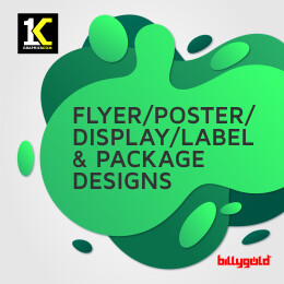 Flyer/Poster/Display/Label & Package Designs