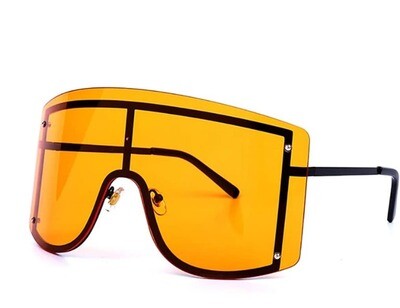 New goggle oversized sunglasses