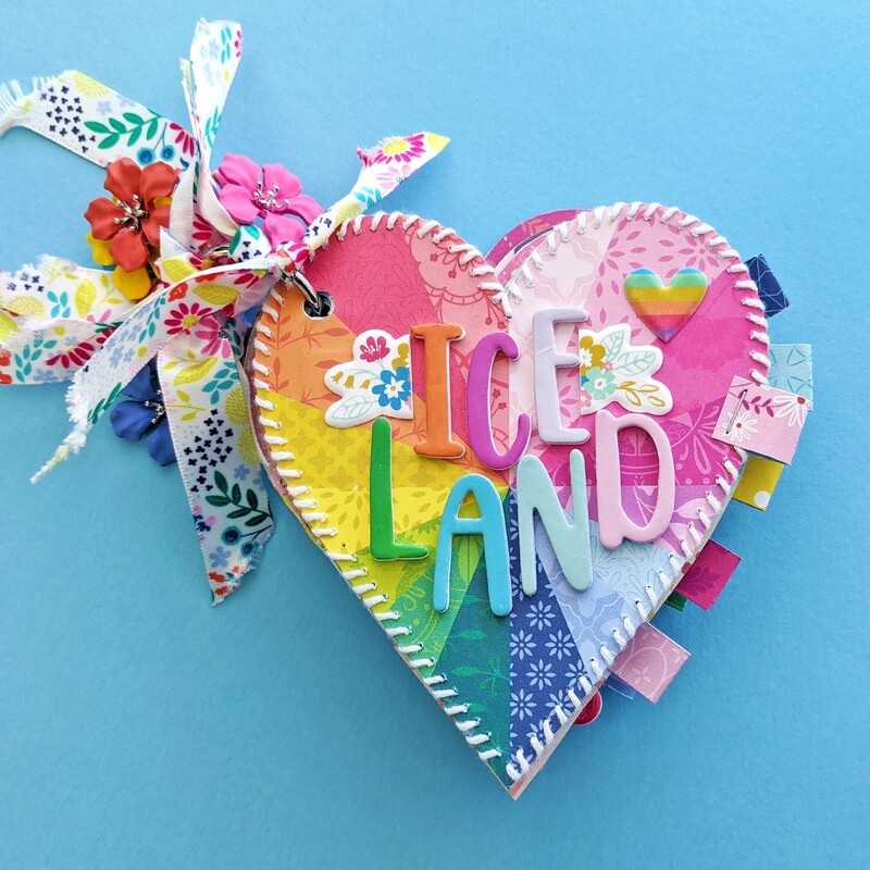 Mini Album Virtual Class: Heart-Shaped