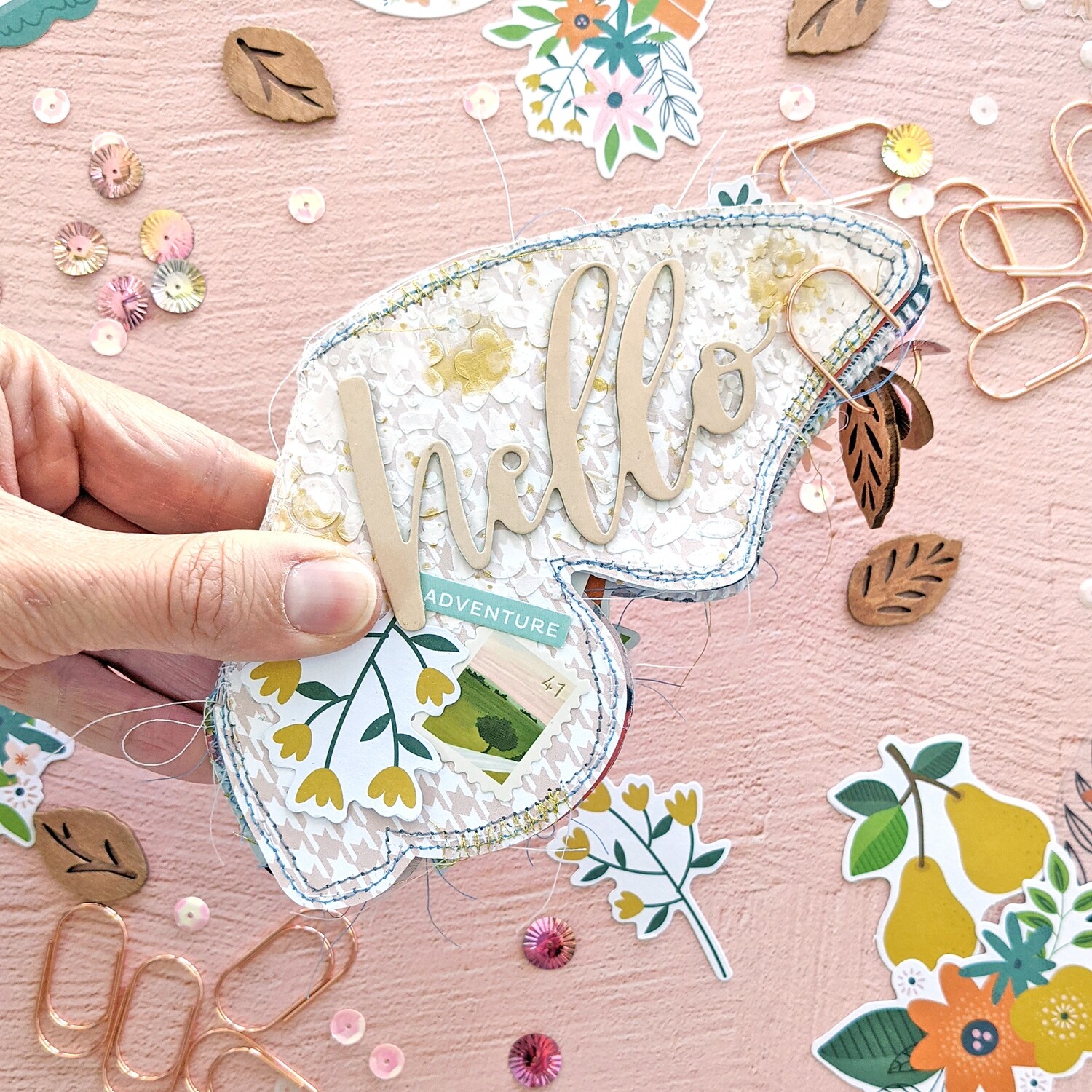 Mini Album Virtual Class: Butterfly-Shaped