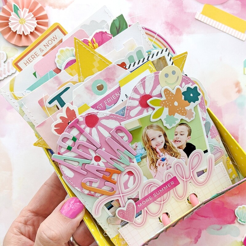 Mini Album Virtual Class: Summer MemoryDex
