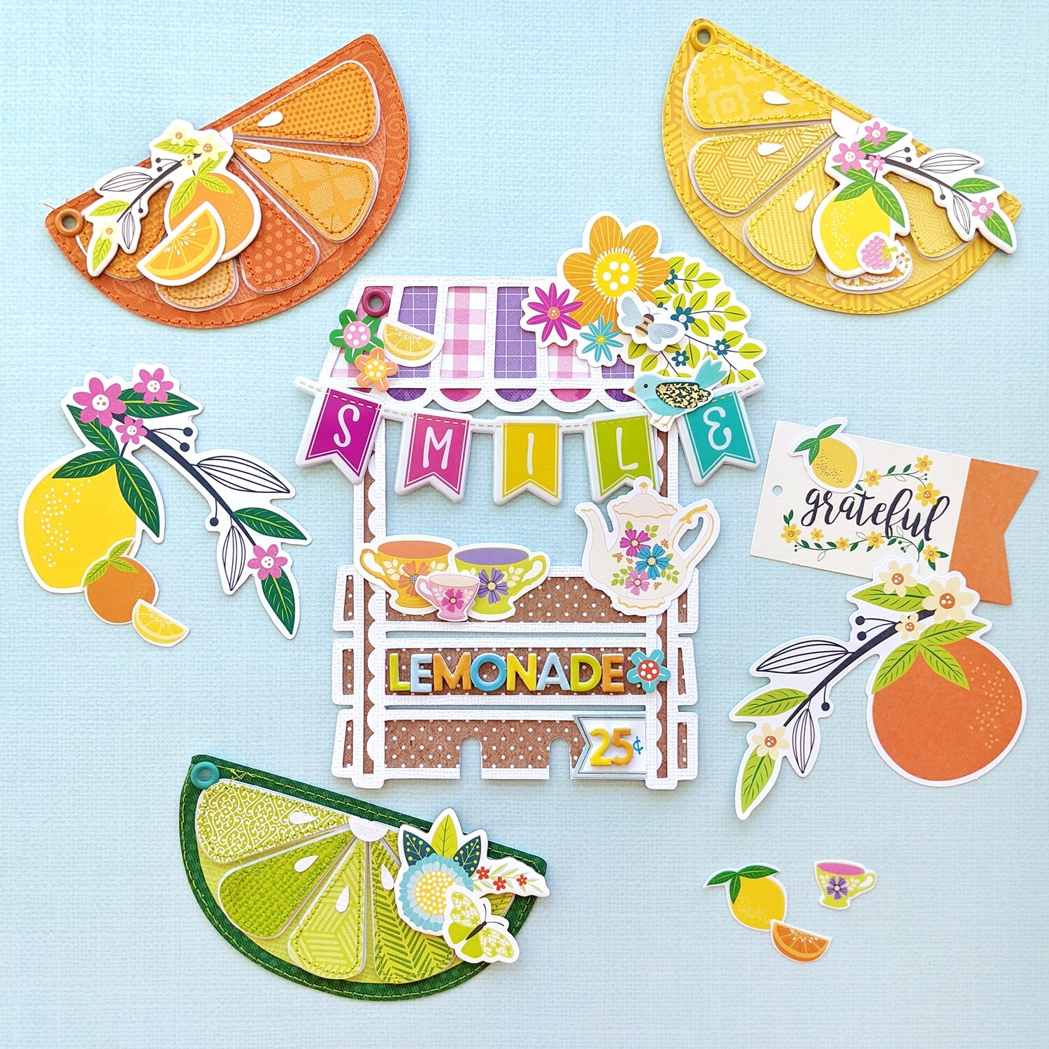 Lemonade Stand and Slice Digital Cut File