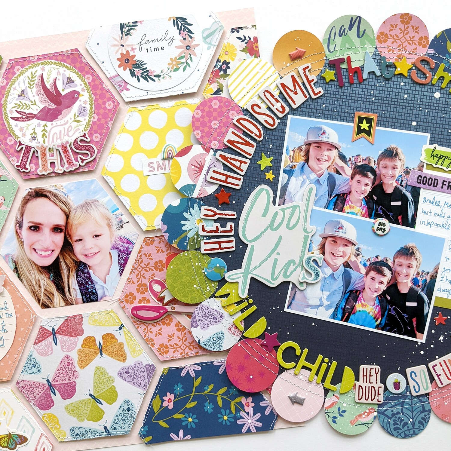 Layouts Virtual Class: Hexagons &amp; Round