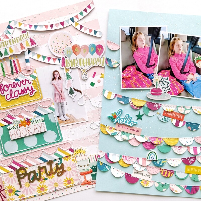 Layouts Virtual Class: Birthday Cake &amp; Banners